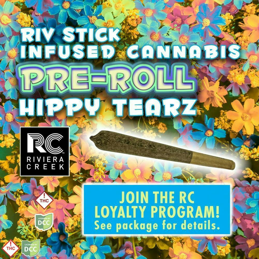Hippy Tearz Infused - 1g Infused Pre-Roll