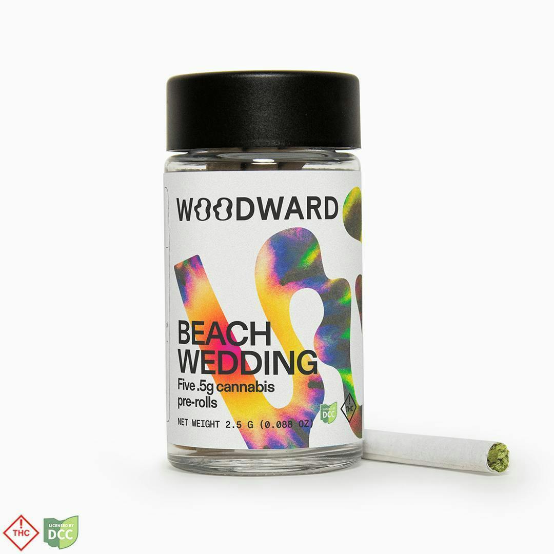 Beach Wedding - 2.5g 5pk Flower Pre-Rolls