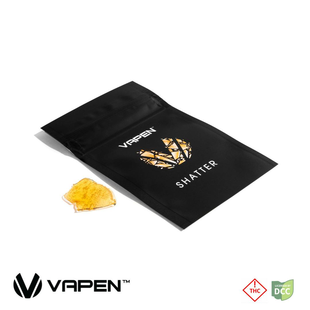 Cap J Shatter - 1g Cured Resin Concentrates