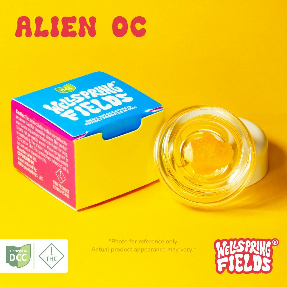 Alien OC Crumble - 1g Cured Resin Concentrates
