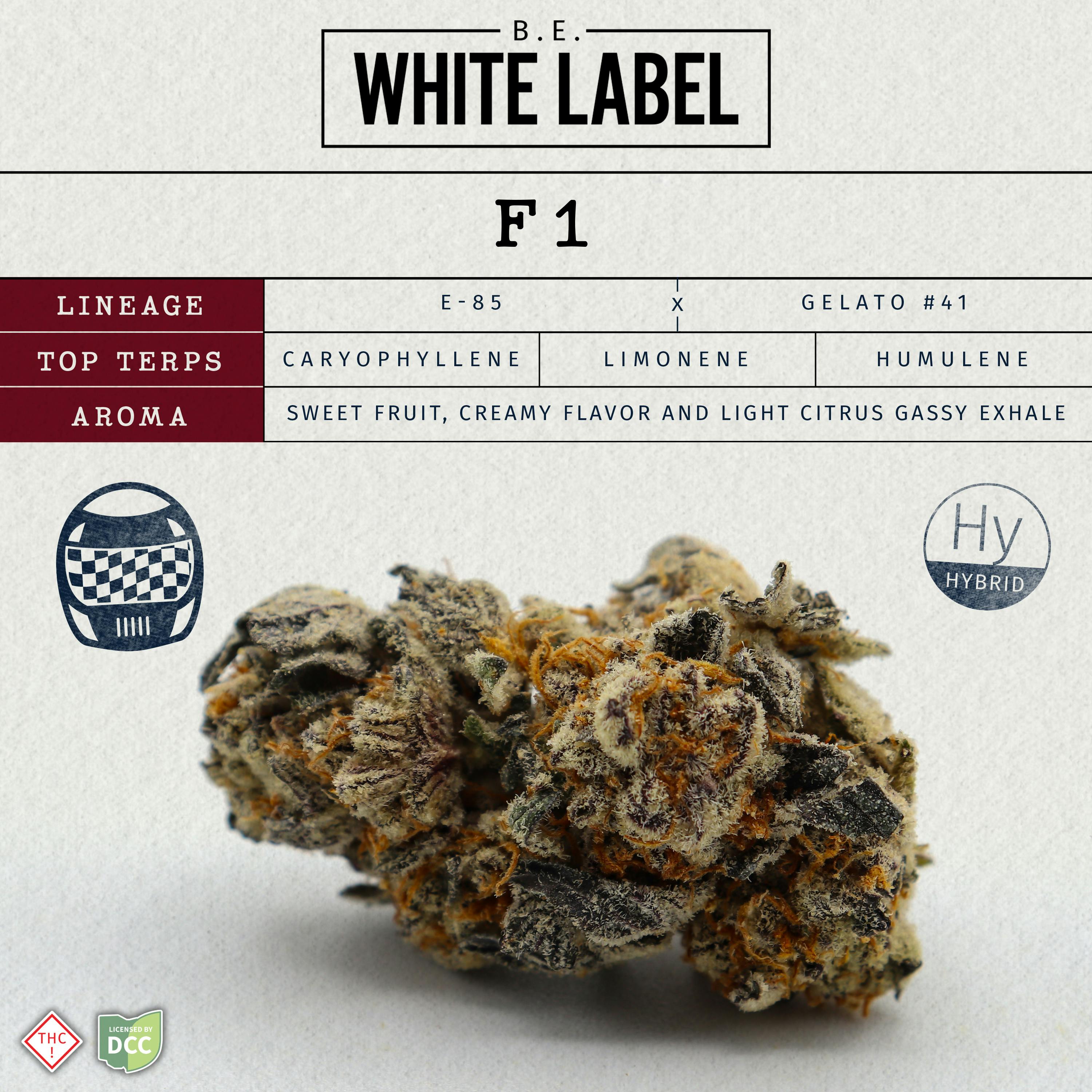 F1 - 2.83g Whole Flower