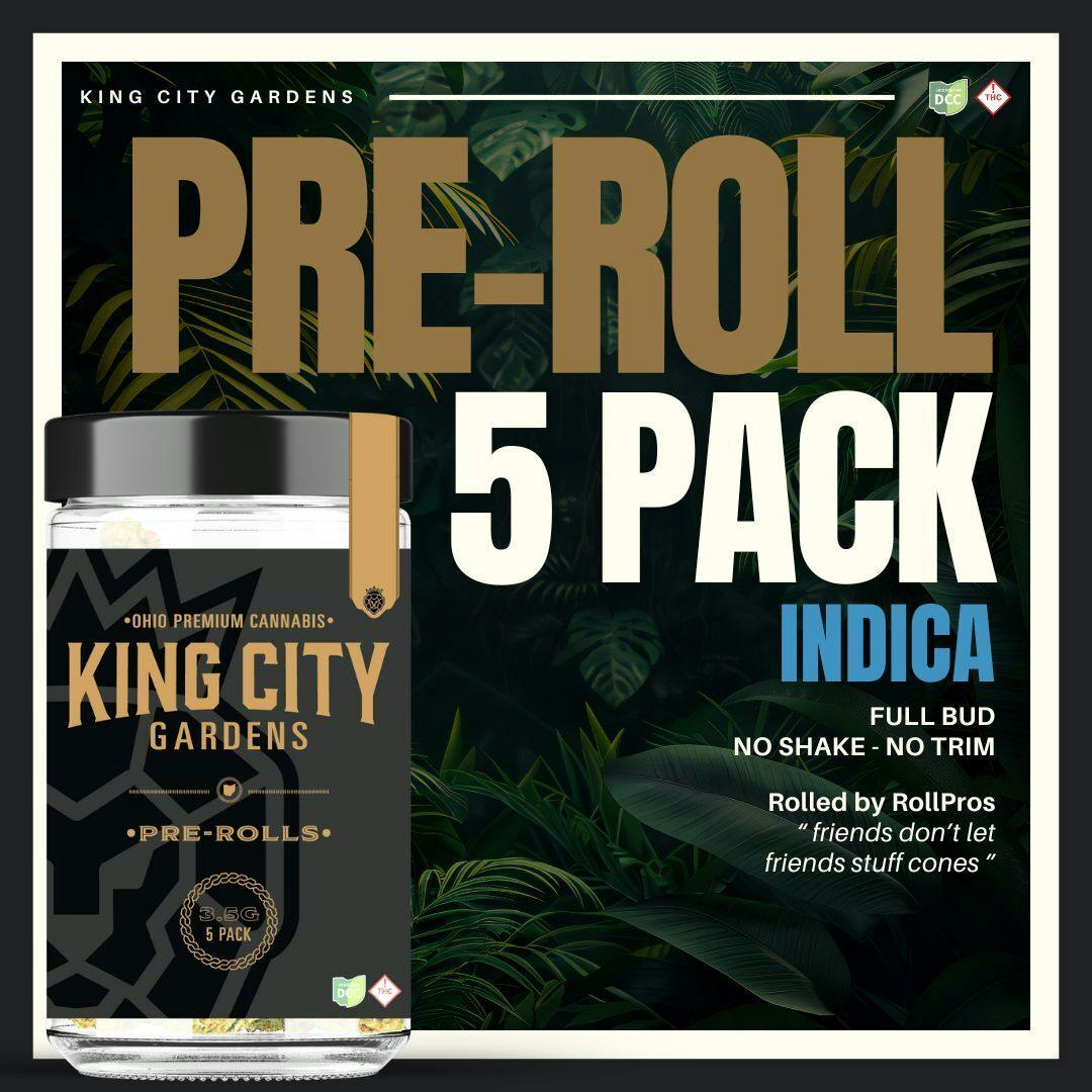 Wedding Cake - 3.5g 5pk Flower Pre-Rolls