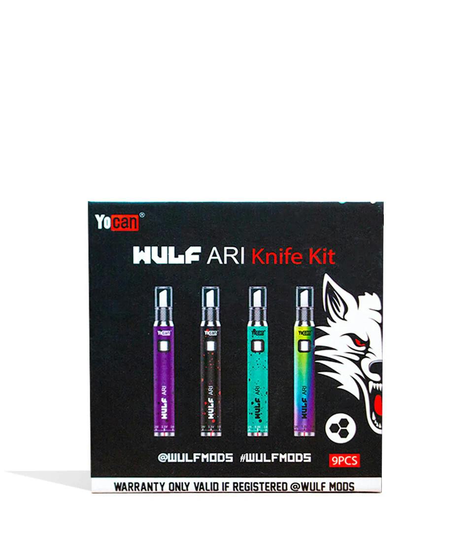Wulf Ari Hot Knife 510 Thread 2in1 Electric Dab Tool & Battery Assorted Colors