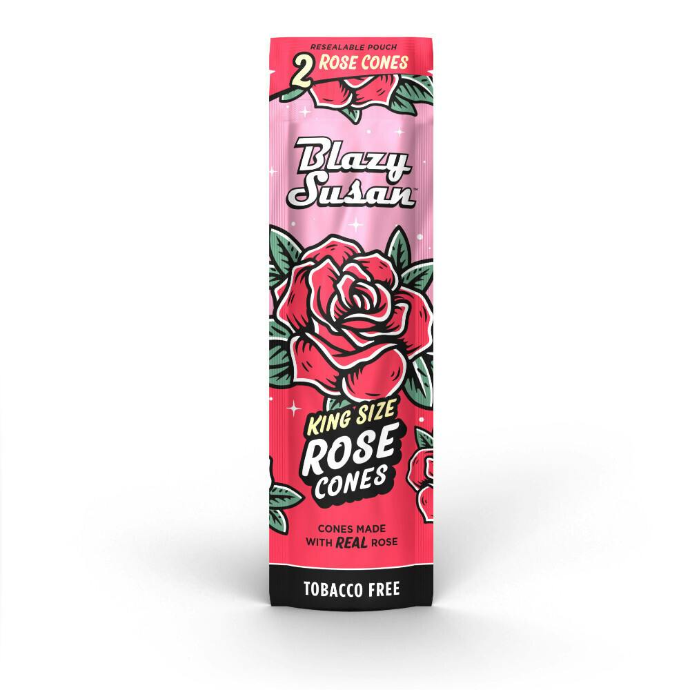 Blazy Susan King Size Rose Cones - 2pk