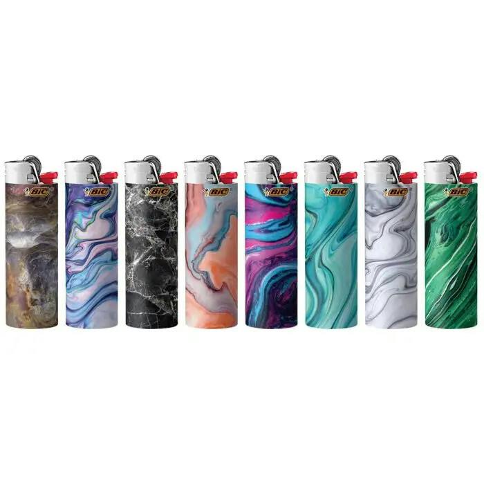 Bic Maxi Lighter Special Edition Marble