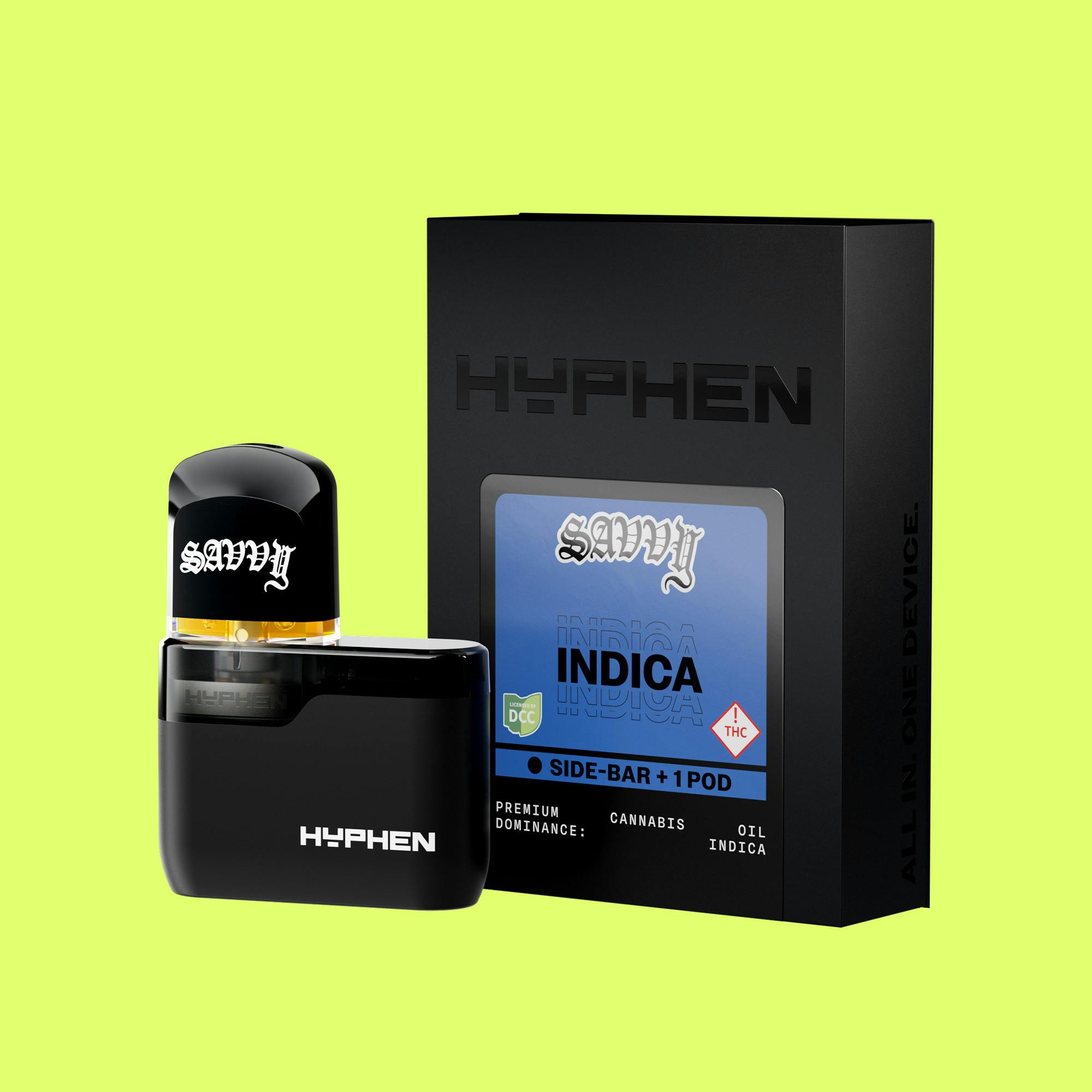 Gr Kush Distillate Hyphen Side-Bar Kit - 2g Pod
