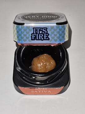 Very Good Grow | It's Fire Rosin | 1g by Very Good Grow Concentrates