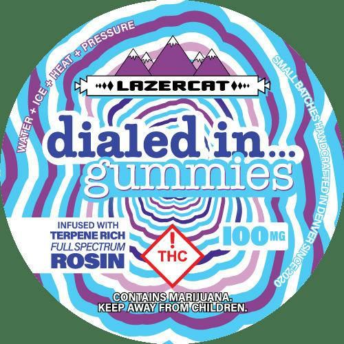 Dialed In - Rosin Gummies - Papaya C (I)