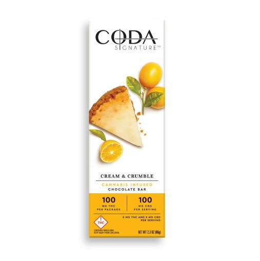 Coda - Chocolate - Cream & Crumble (1:1) (CBD:THC)