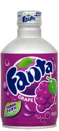 Exotic Fanta - Grape Aluminum Can (Japan)