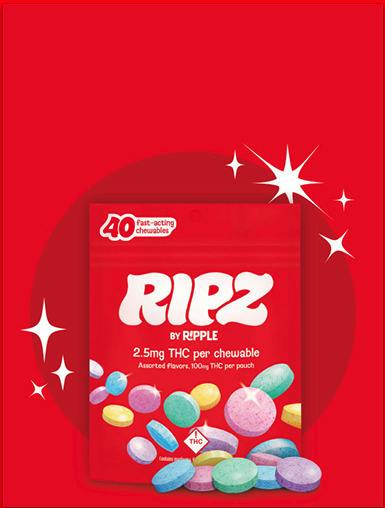 Ripple - Ripz - Chewables 100mg (H)
