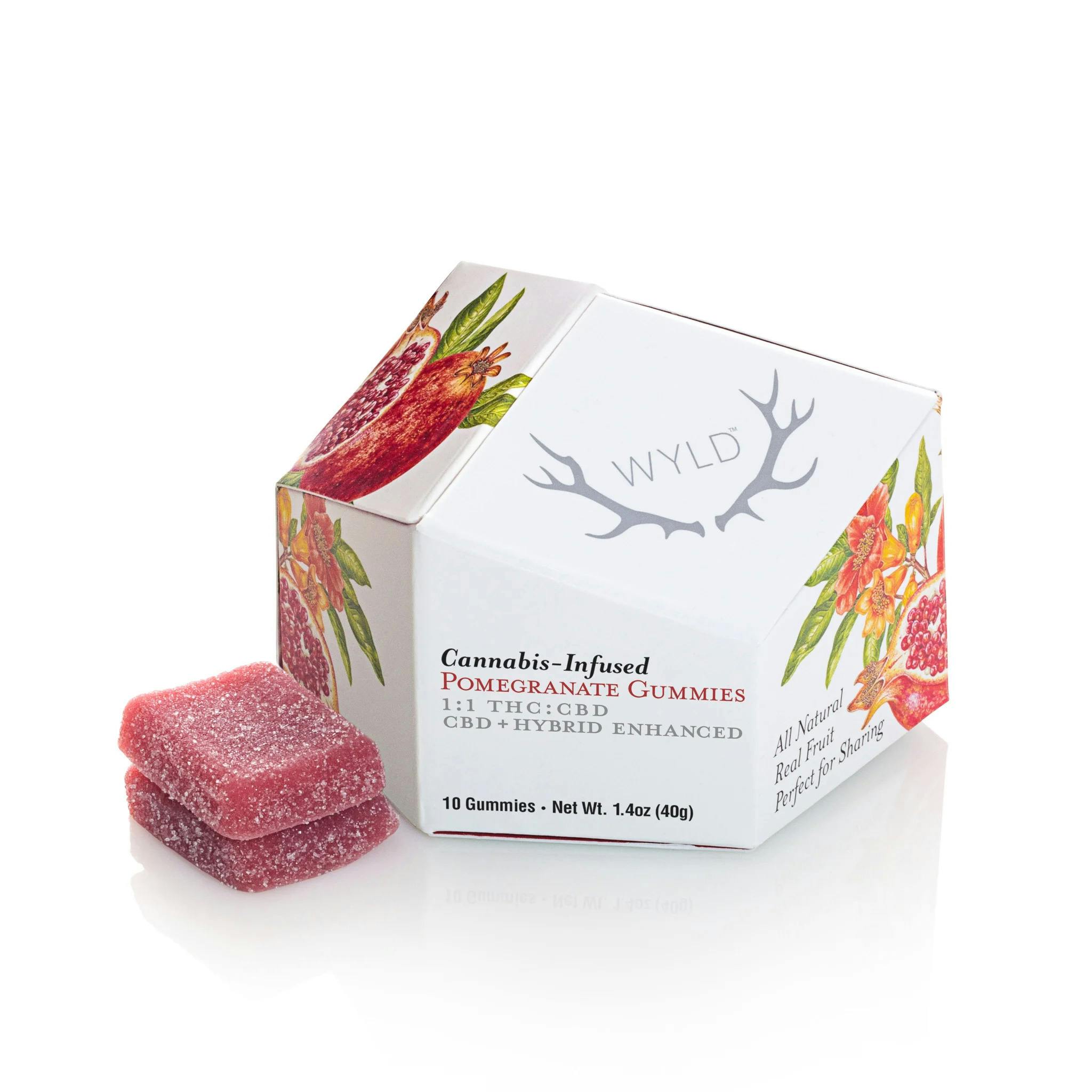 WYLD - POMEGRANATE: Gummies 10pk