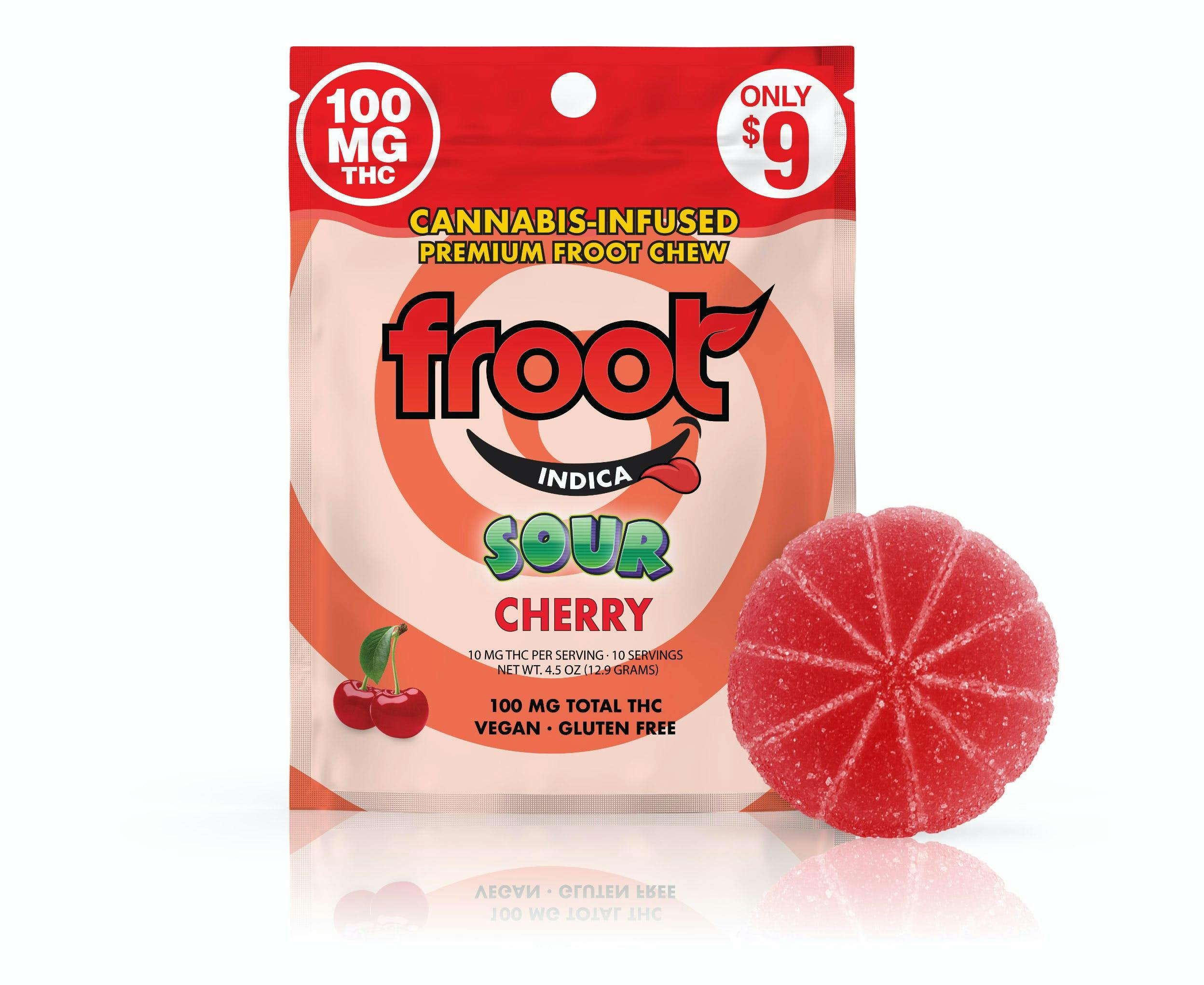 Froot - Sour: Cherry - Single Cut To Dose