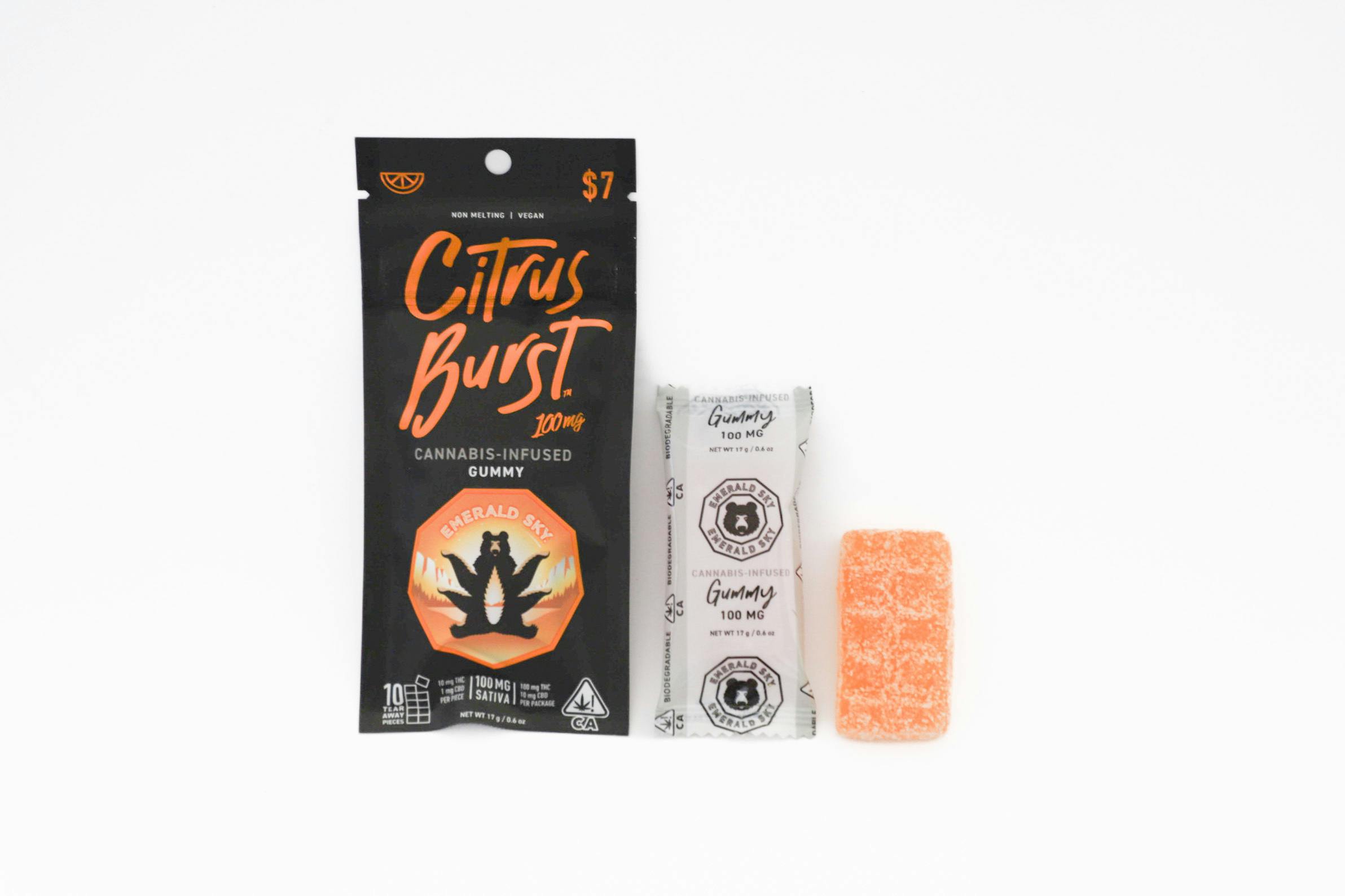 Emerald Sky: Strawberry Slam - Sativa 1pk Single - Gummy