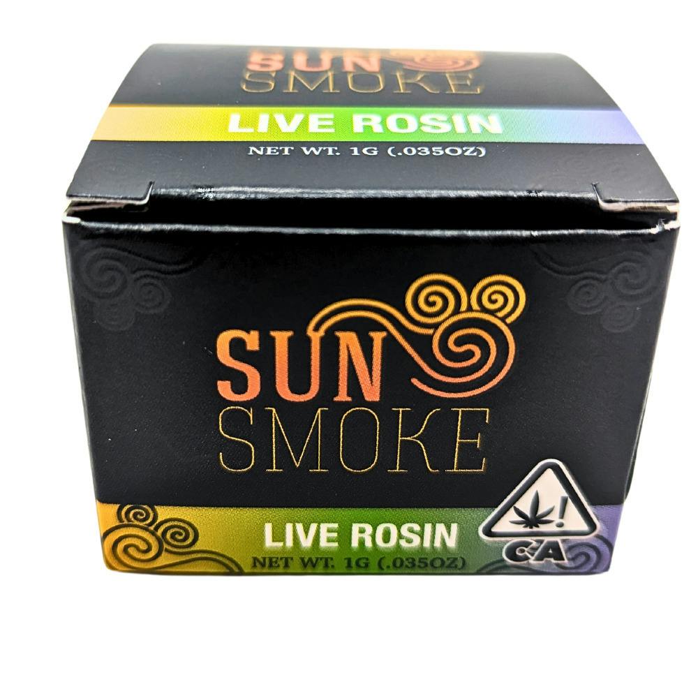 Sun Smoke - GMO - Live Rosin