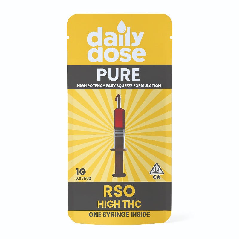 Daily Dose - "Pure" High THC - RSO