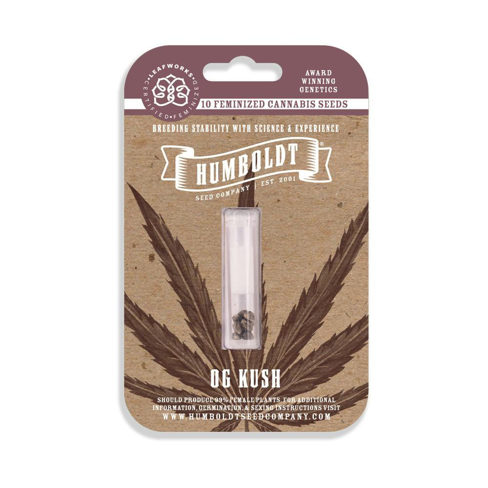Humboldt Seed Company - OG Kush - Feminized - Seed 3pk
