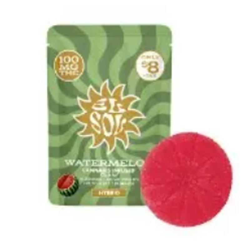 Watermelon Gummy - 100 mg at Cali Love Willows Dispensary