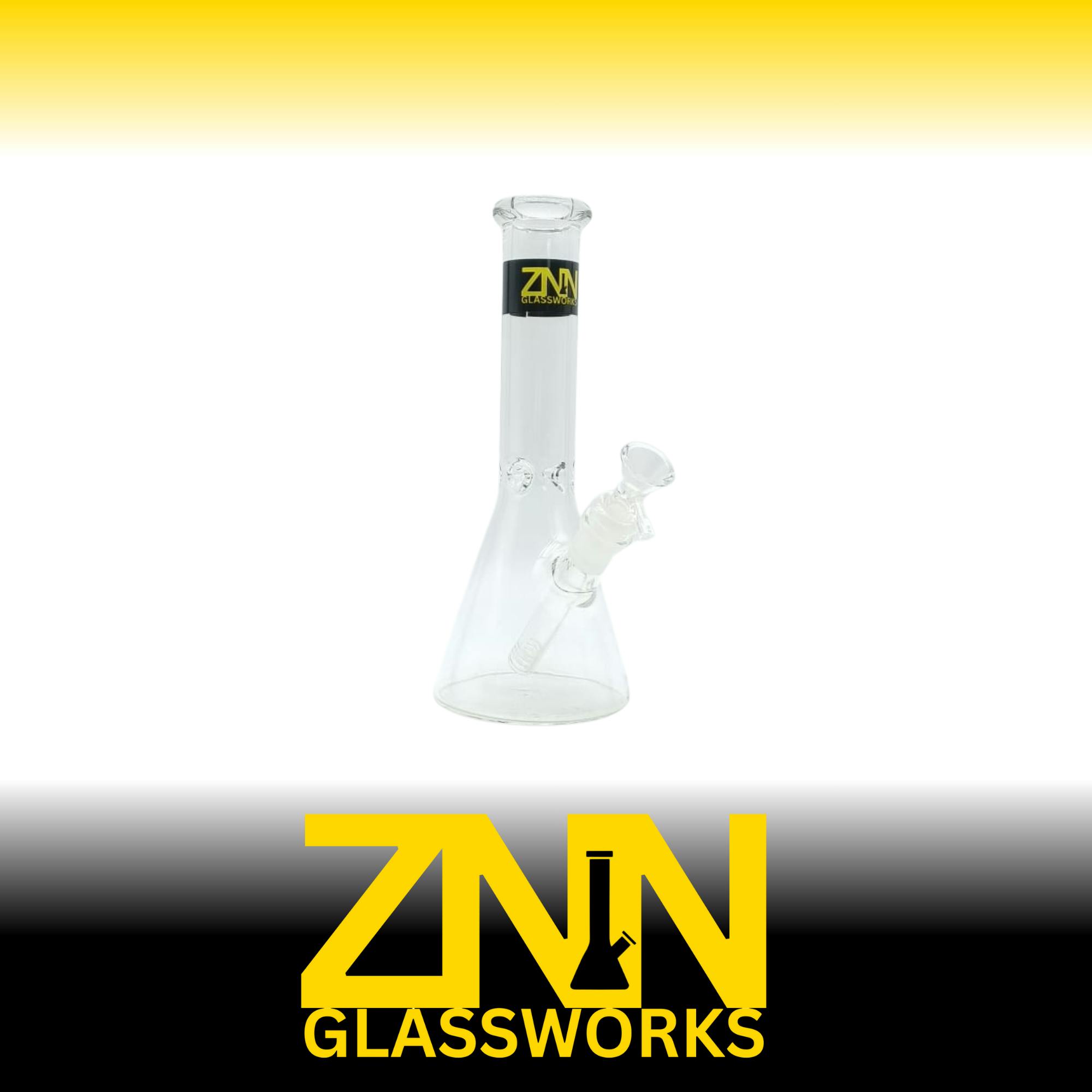 ZNN | Glass Bong | 10 Inch | Clear