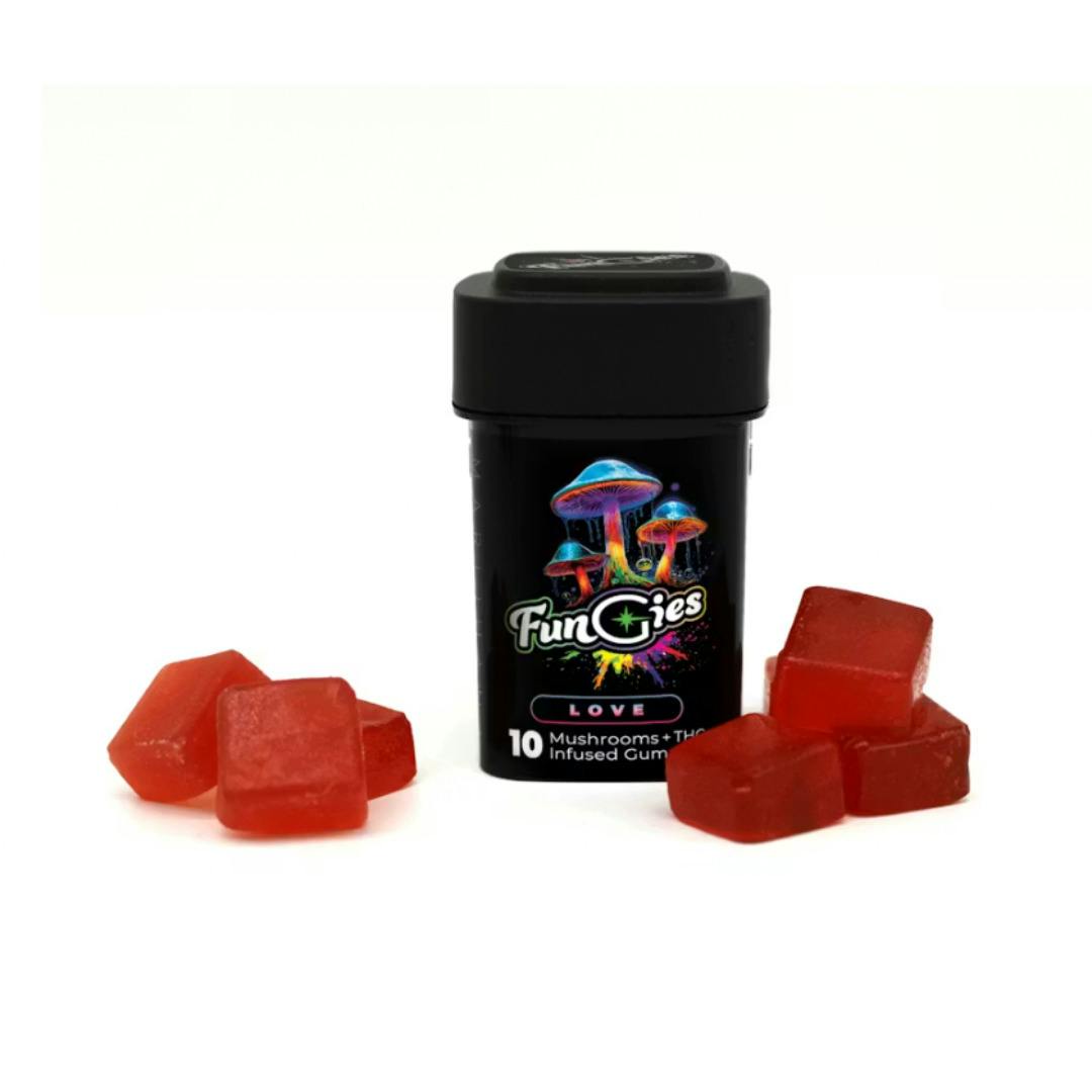 Greenlight: Gummies | Strawberry Fungies | Love | 90mg | 10pk