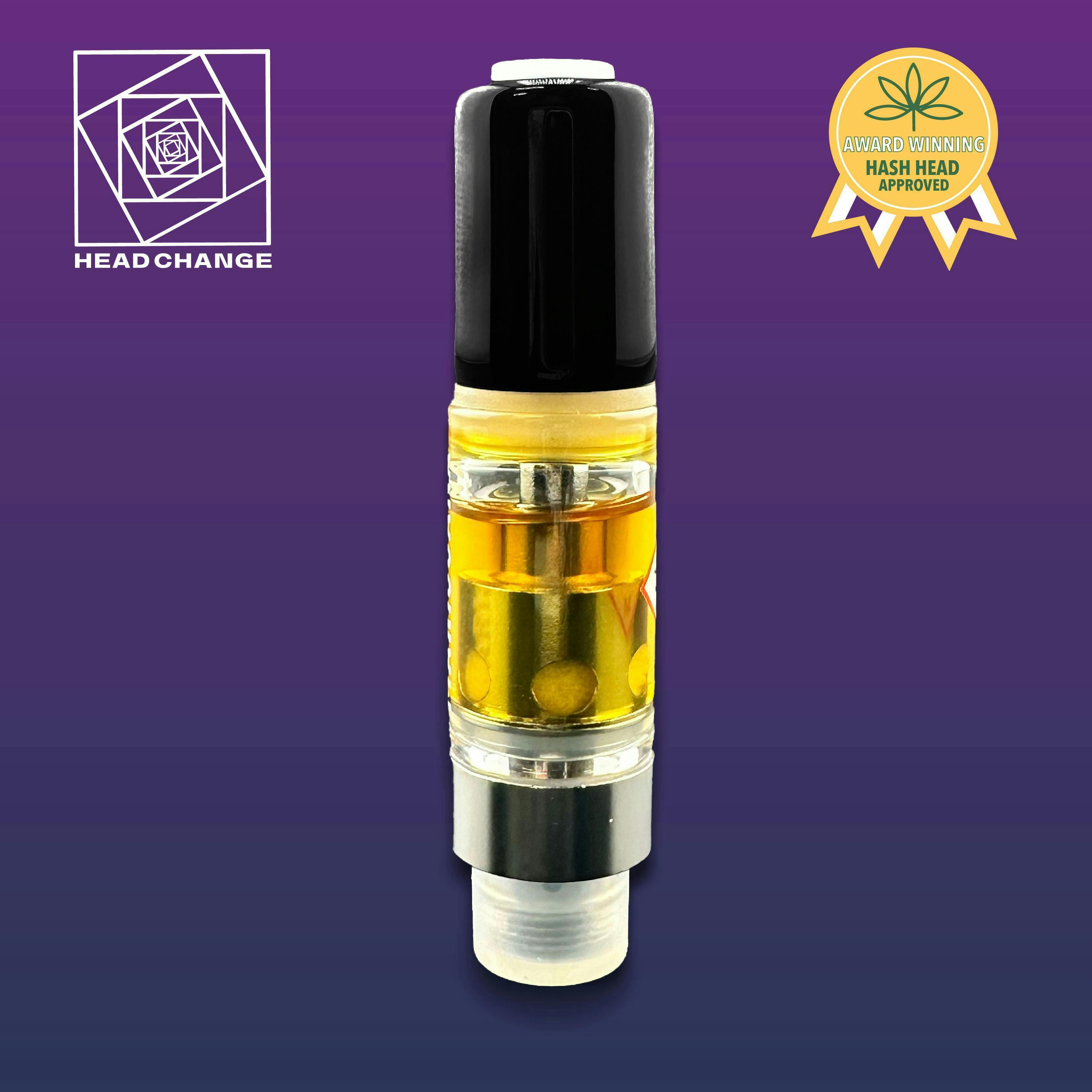 Head Change: Live Rosin Vape | Grape Gas | Cartridge