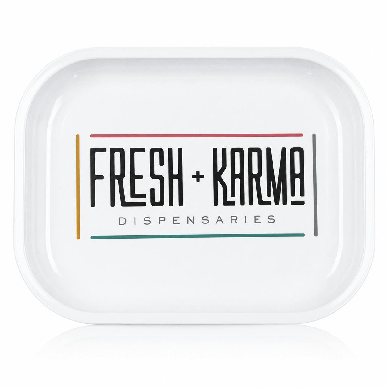 FK: Accessories | Fresh Karma Rolling Tray - White