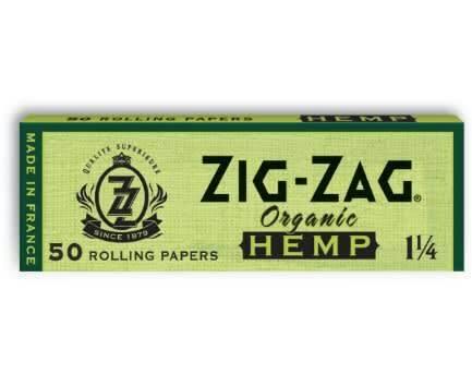 Zig Zag Hemp Organic Hemp 1 1/4 Papers