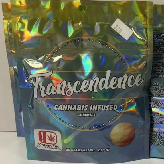 Transcendence Tangerine 1000mg Gummies