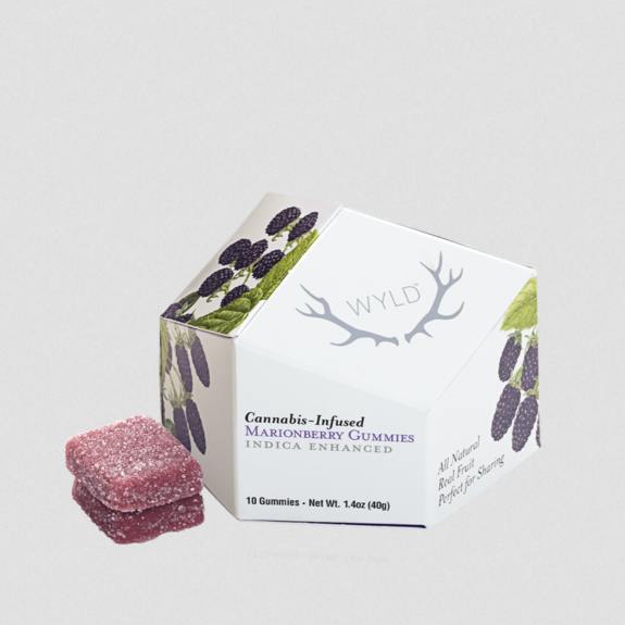 WYLD Marionberry 100mg Gummies