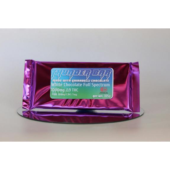 UWD White Chocolate 1000mg THC Thunder Bar
