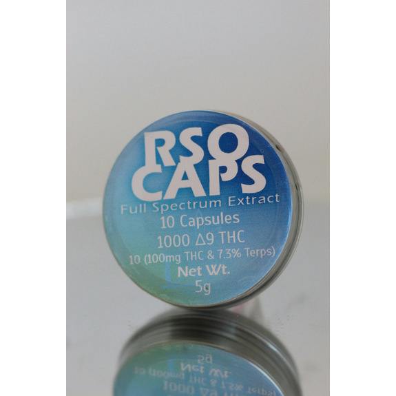 UWD RSO 1000mg Caps 10pk