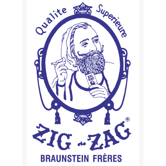 Zig-Zag Organic Hemp 1 1/4' Green pkg