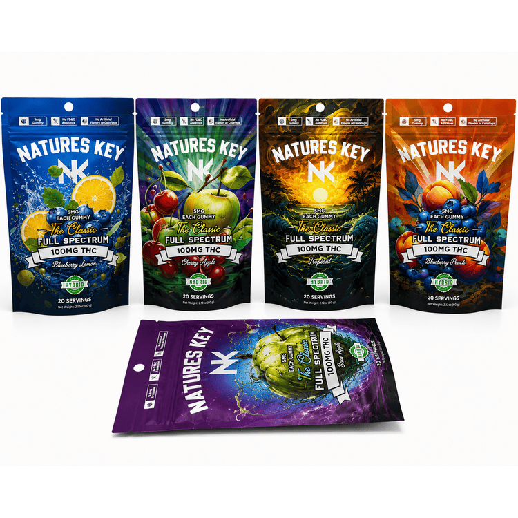 Nature's Key Cherry Apple Sativa 1000mg