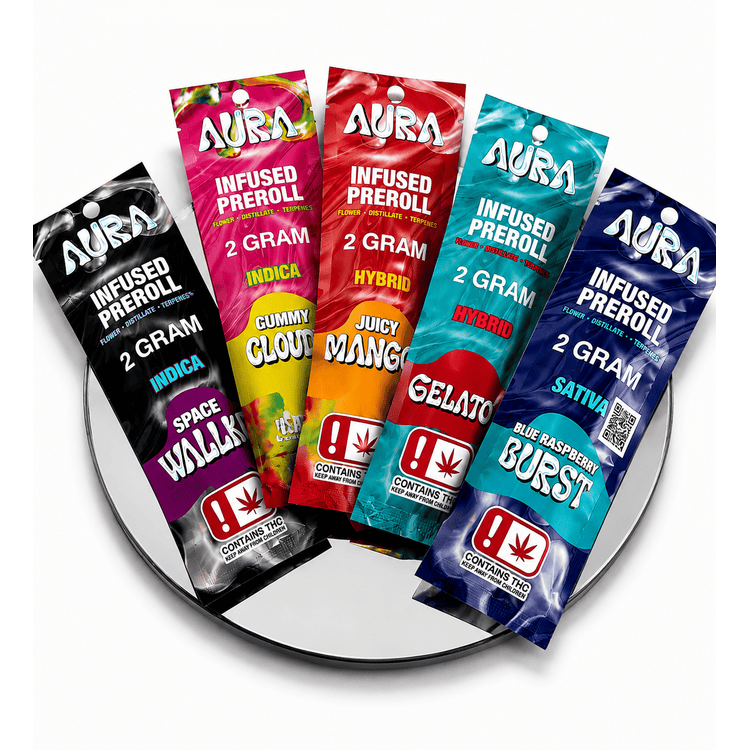 Aura 2g Infused Preroll Classic OG