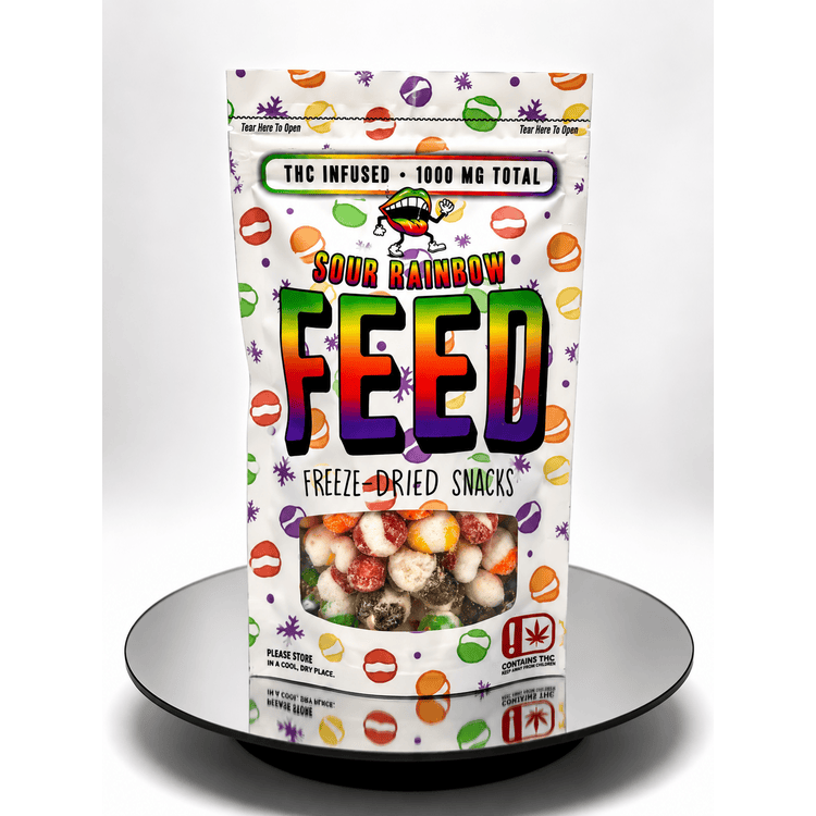 Modern 1000mg Freeze Dried Snacks Sour Rainbow