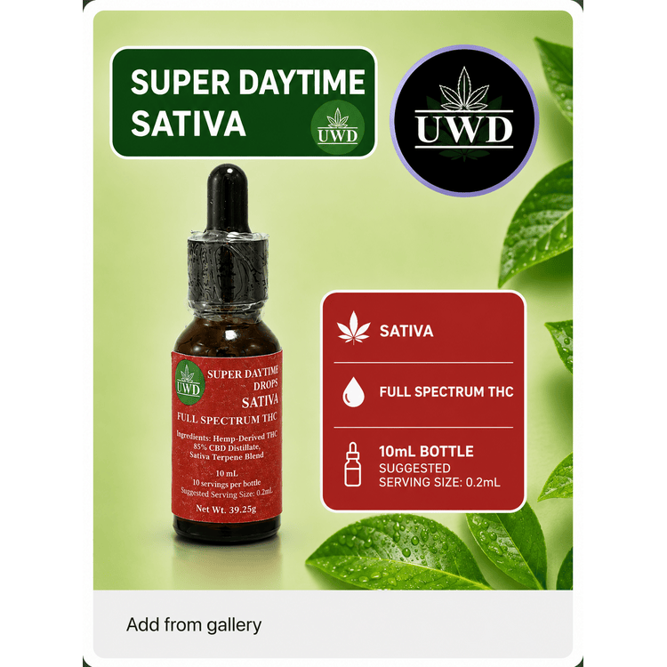 UWD Super Daytime THC Tincture