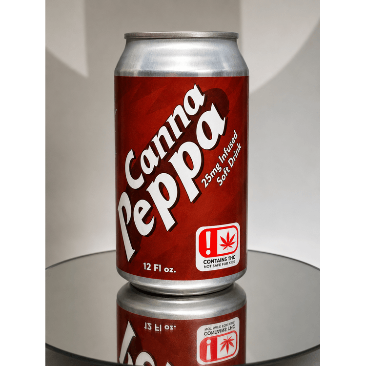 Country Cannabis Peppa 25mg Infused Soda