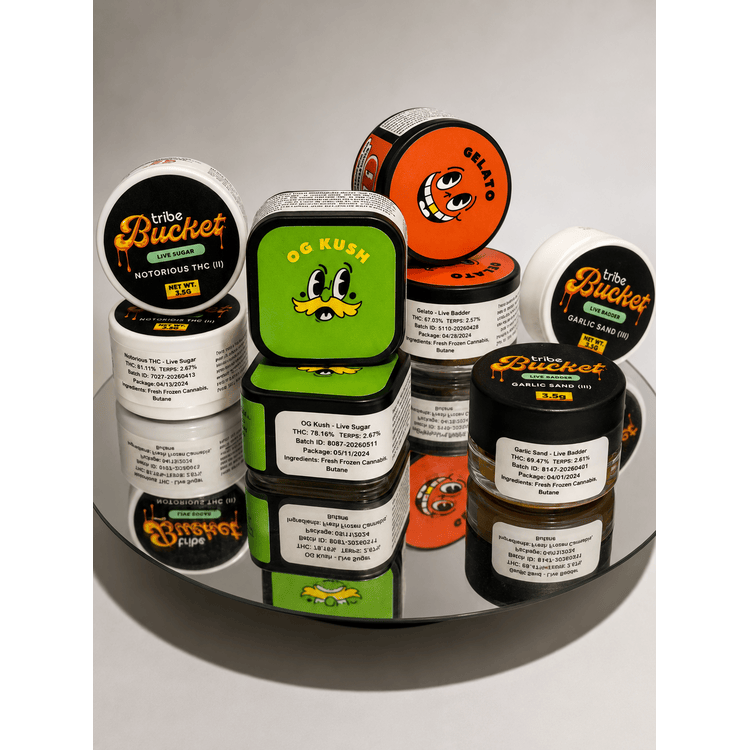 Tribe | Notorious THC | Live Sugar Bucket | 3.5g