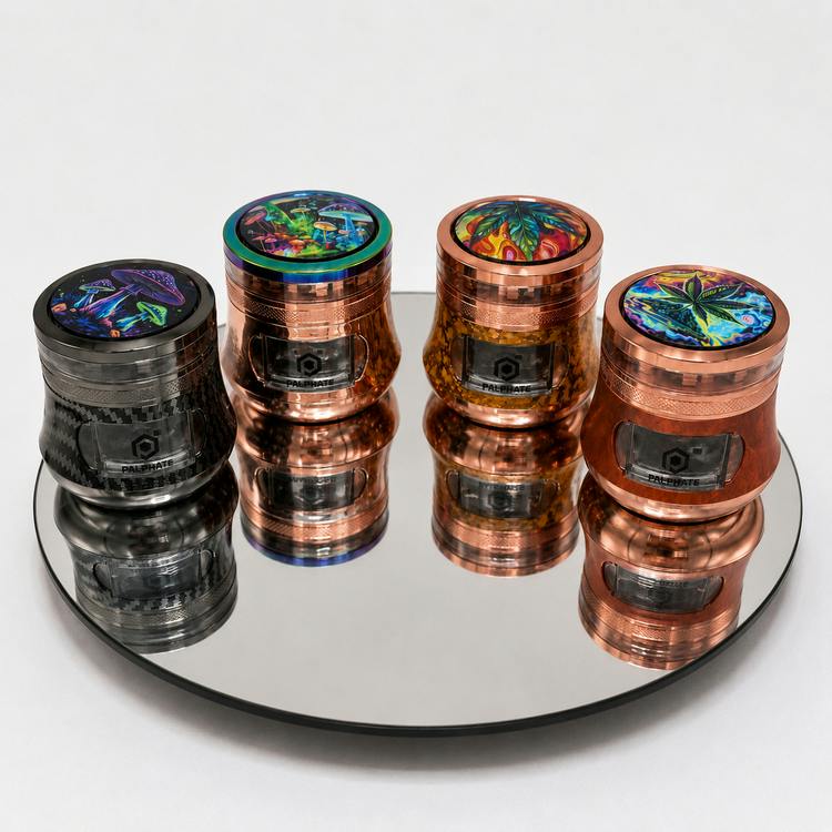 Palpitate Grinder with Spinning Top