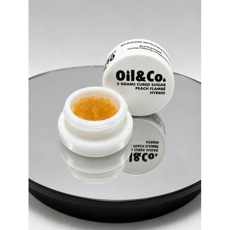 Oil & Co. Peach Flambe Sugar 2g