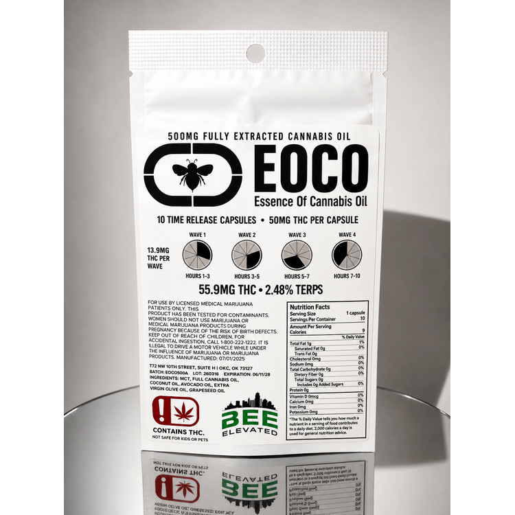 Bee Elevated EOCO 50 mg