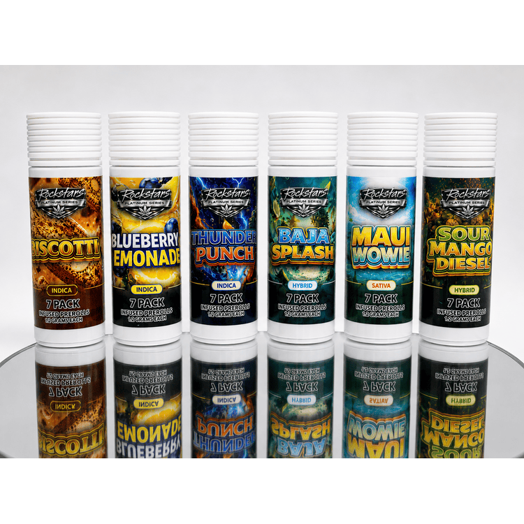 Rockstars Baja Splash Infused Prerolls 7pk