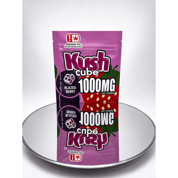 Kush Cube Single Blazed Berry 1000mg