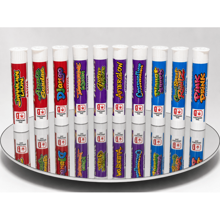 Cartel Blue Raz Peach Ringz Preroll 1.2g