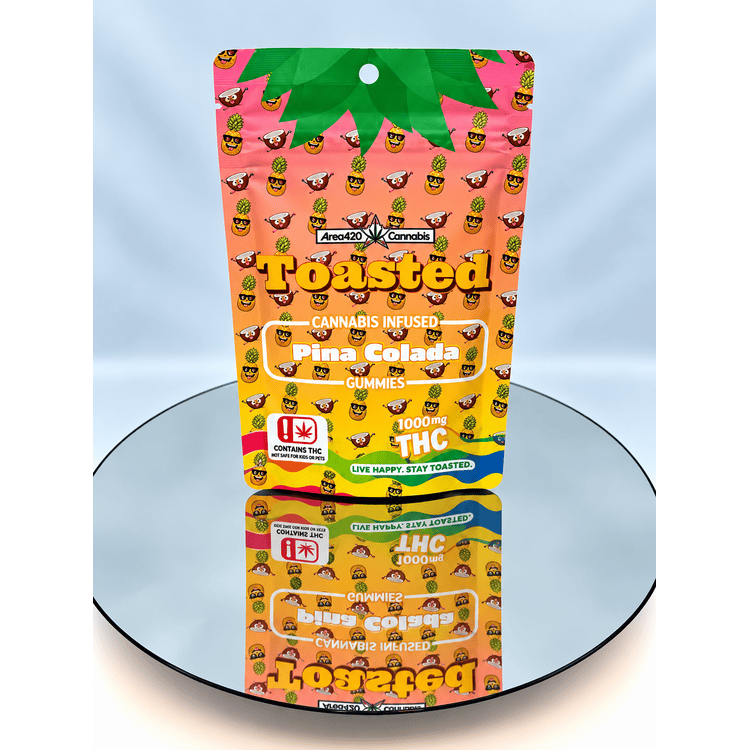 ACC Toasted Gummies Pina Colada 10pk (Hybrid)