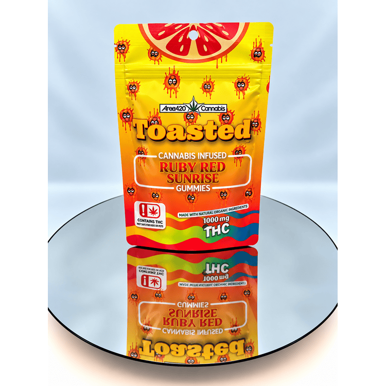 ACC Toasted Gummies Ruby Red Sunrise 10pk (Hybrid)