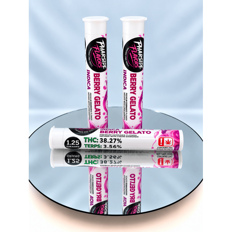 Pharside - Infused Pre-roll - Berry Gelato 1.25g