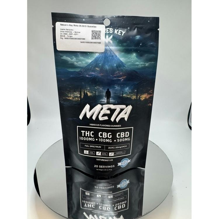 Nature's Key Meta 25:50:5 Gummies