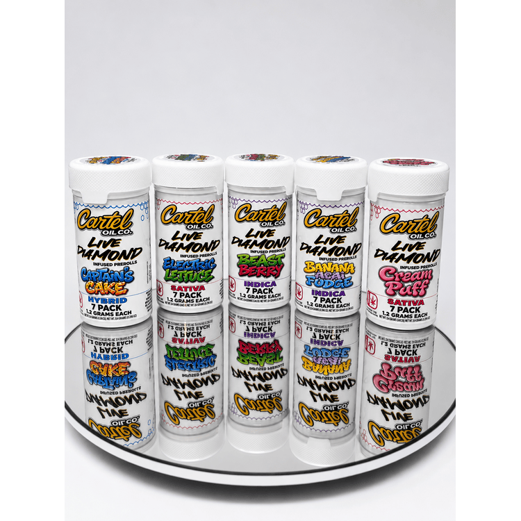 Cartel Blue Voltage Infused Prerolls 7pk