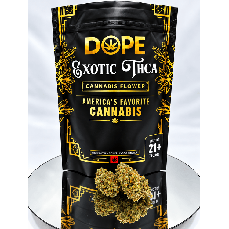 Dope Exotic THCA Bubble Gum Runtz $4 Flower